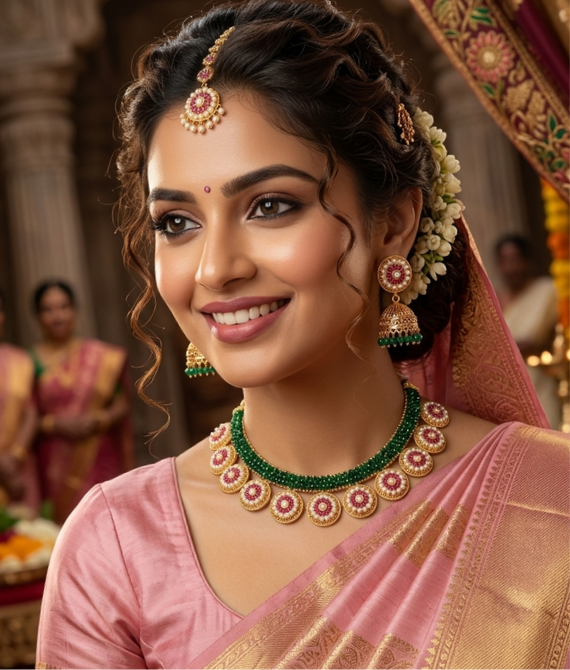 Rajasthani Pearl Choker Necklace