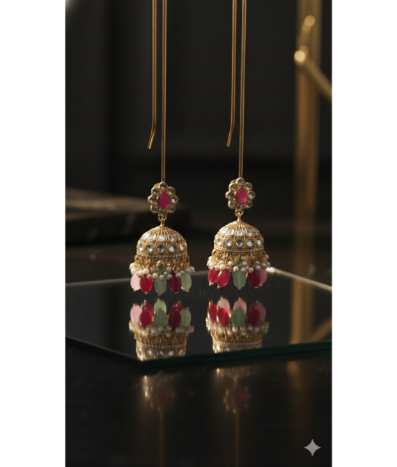 The Royal Pastel Jhumka